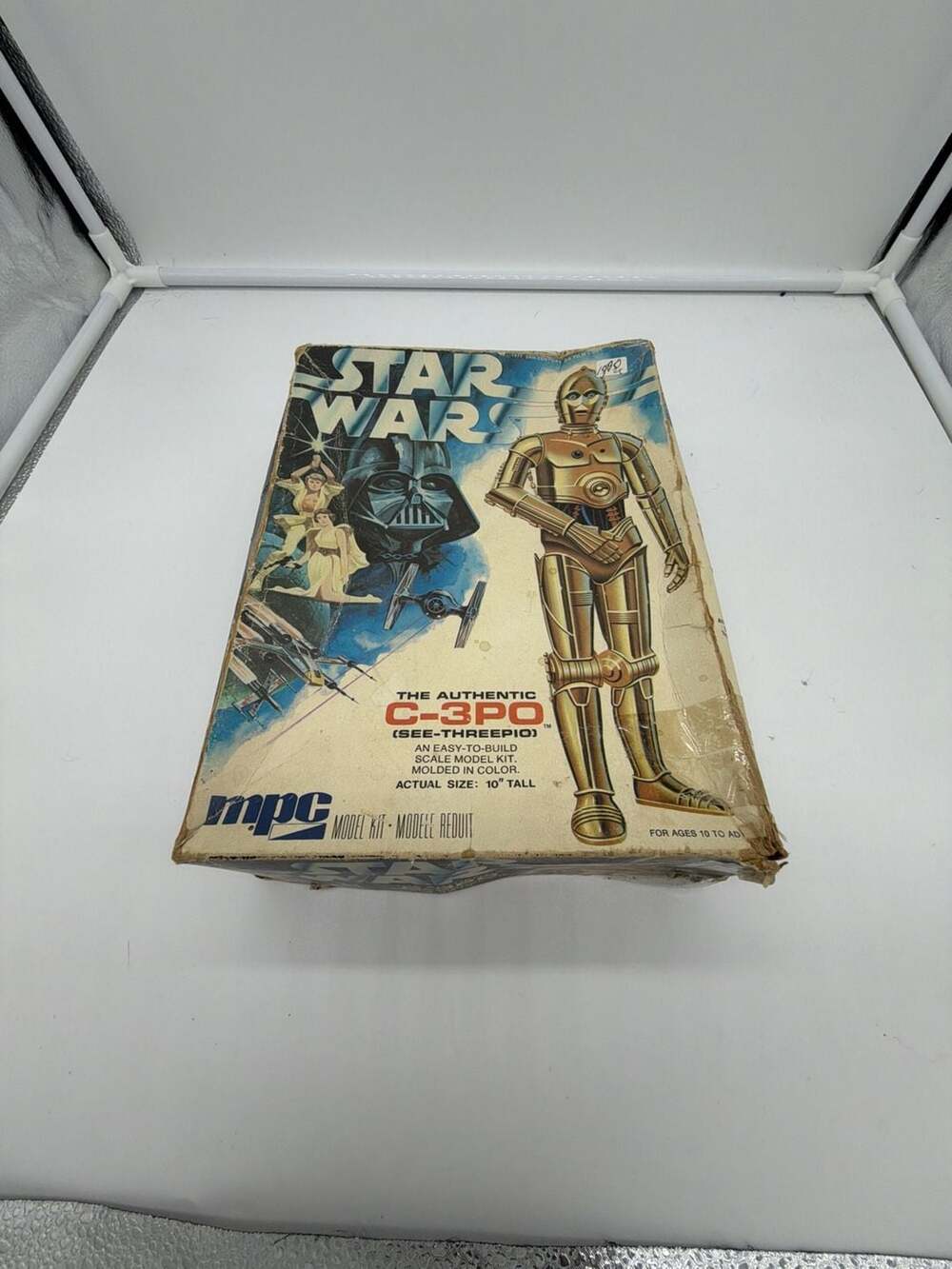 Vintage 1977 MPC Star Wars The Authentic C-3PO Scale  1-1913 ( read description)